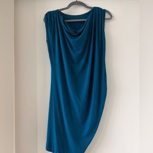 Encircled Revolve Tunic Dress in Turquoise